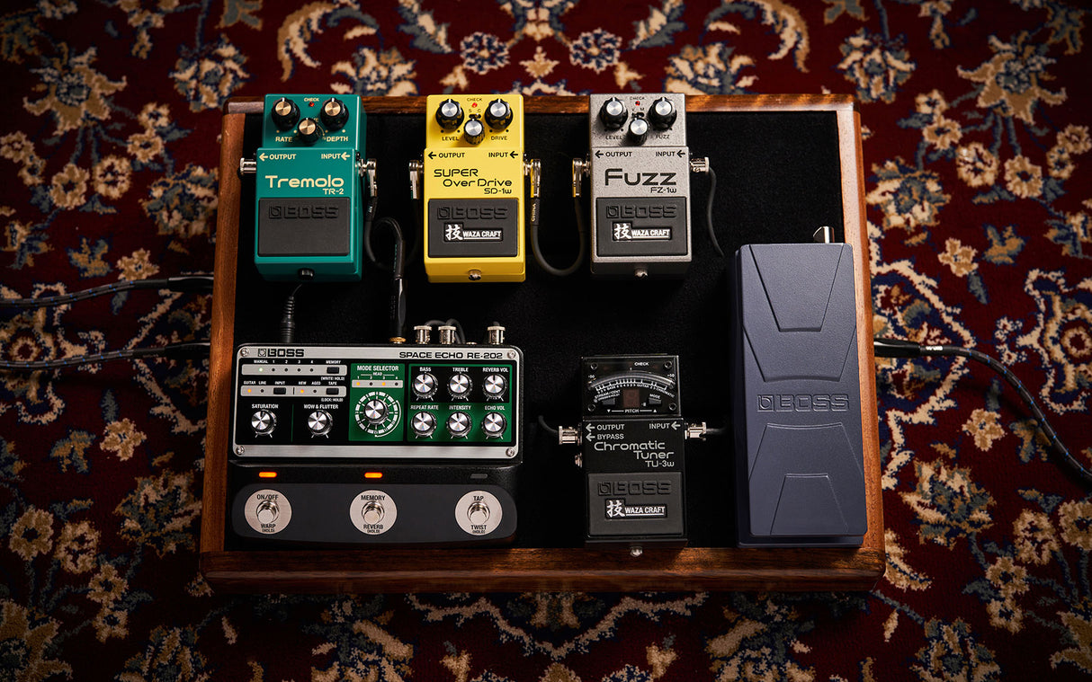 Boss RE-202 Space Echo Delay kitara pedaali