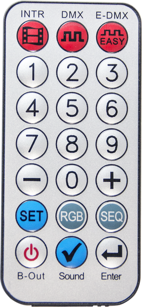 Ibiza Laservalo DMX:llä ja ILDA:lla (RGB, 2000MW)