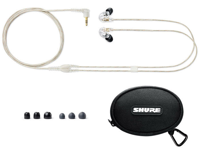 Shure SE215 In-Ear-kuulokkeet (kirkas)