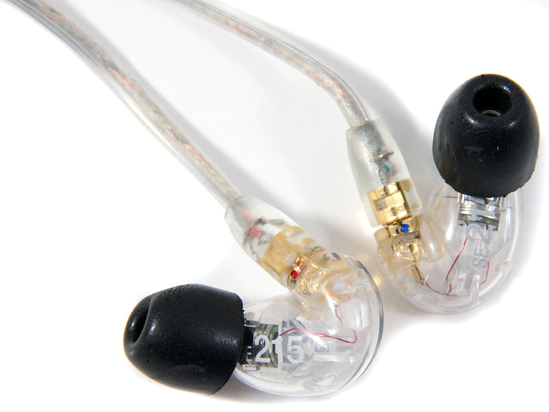 Shure SE215-CL - In-Ear Høretelefoner (Clear)
