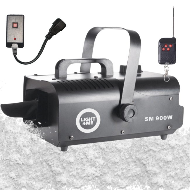 LIGHT4ME SM 900W savukone kaukosäätimellä, musta
