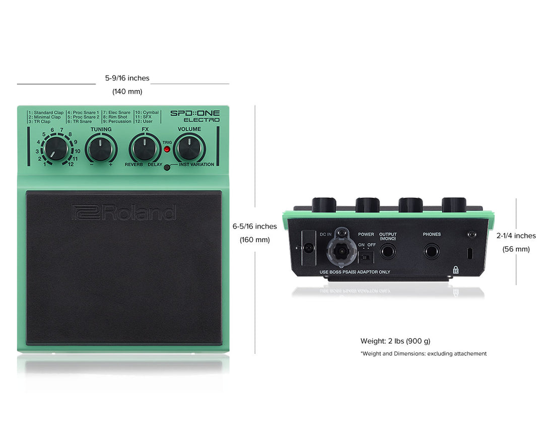 Roland SPD-1E ONE ELECTRO rumpupadi