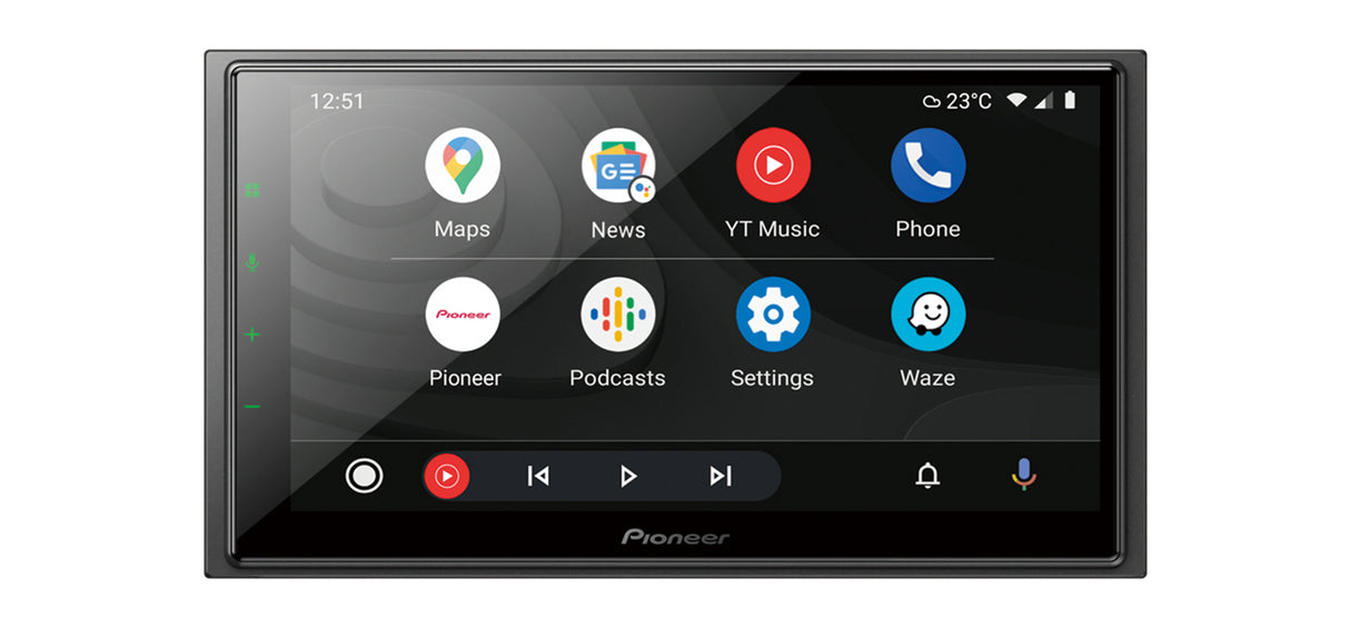 Pioneer SPH-EVO64DAB 2-DIN autostereo langattomalla CarPlay, DAB radio ja Bluetooth