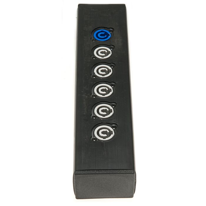 Jakorasia - Powercon sisään sekä 5x Powercon ulos