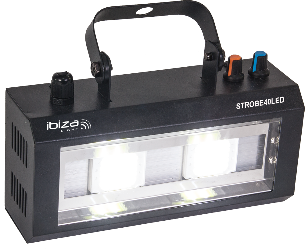 Ibiza LED Strobovalot (2x20W)