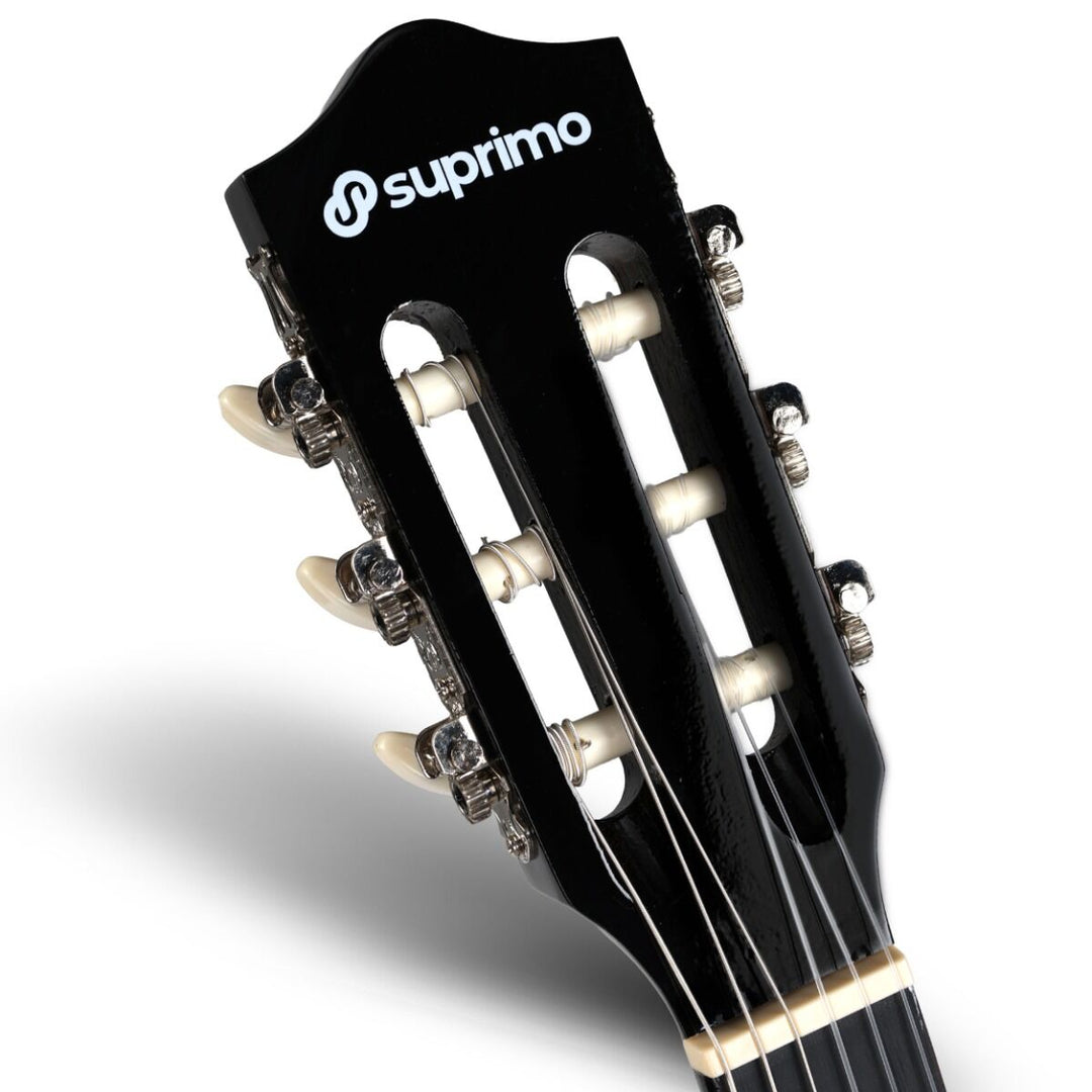 Suprimo CGS1 BK Klassisk Guitar 4/4 – Sort -> Suprimo CGS1 BK Klassinen Kitarat 4/4 – Sort