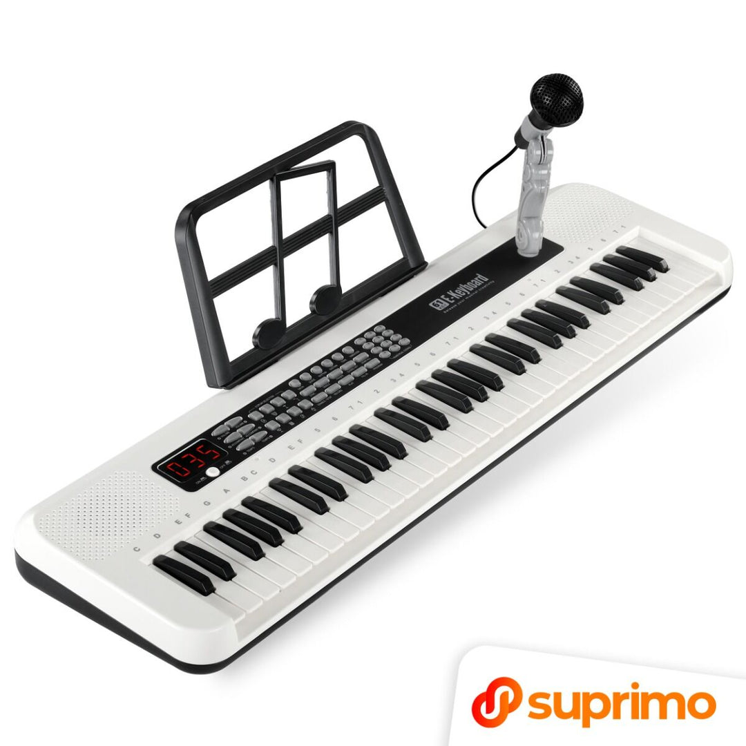 SUPRIMO KEY61 KD Keyboard 61 kosketinta, Mikrotonit, valkoinen
