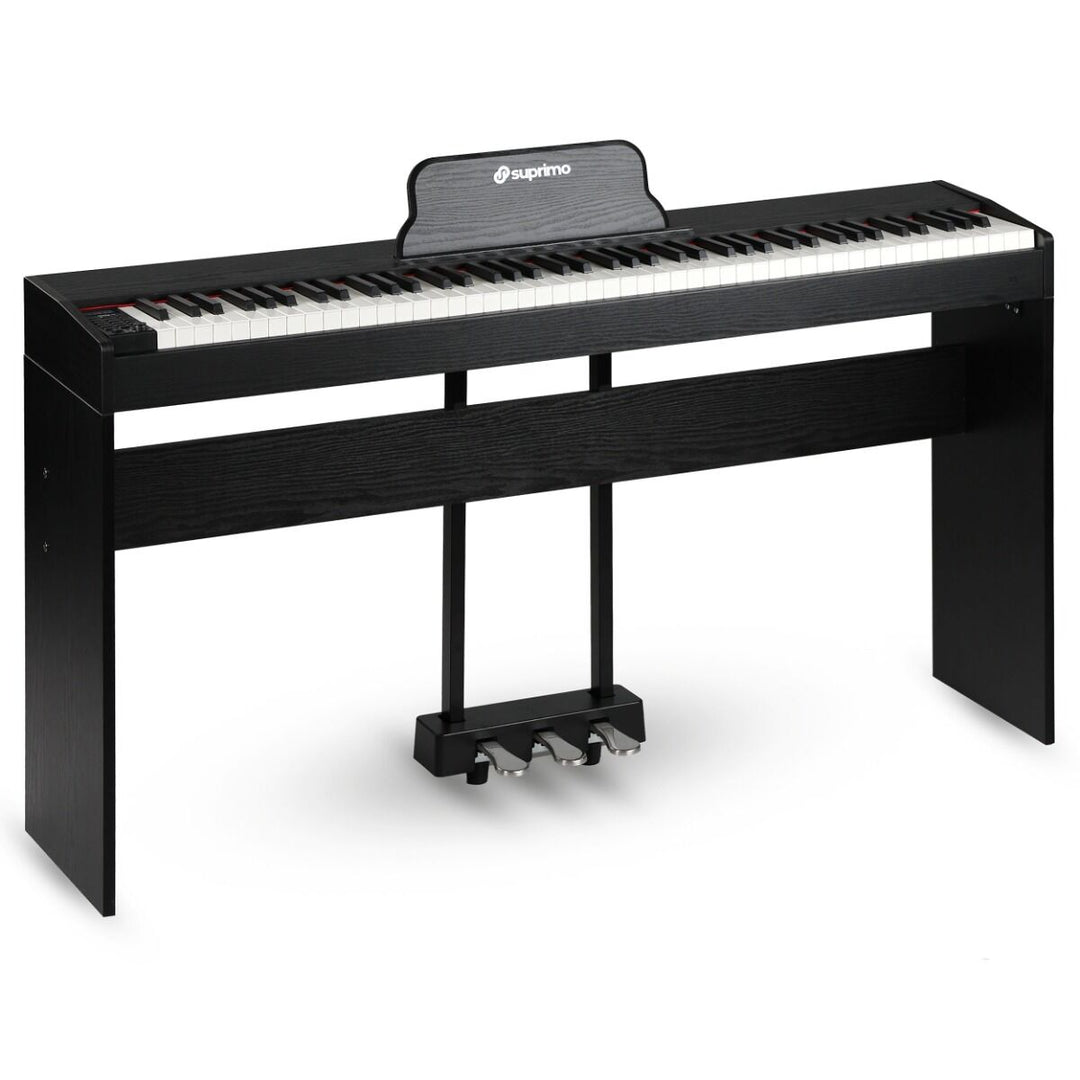 Suprimo SDP88 BK Digitaalipiano 88 painotetuilla koskettimilla, Sort