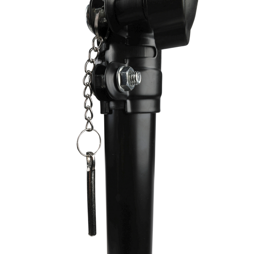 Kaiutinjalusta Tripod Musta turvatapilla
