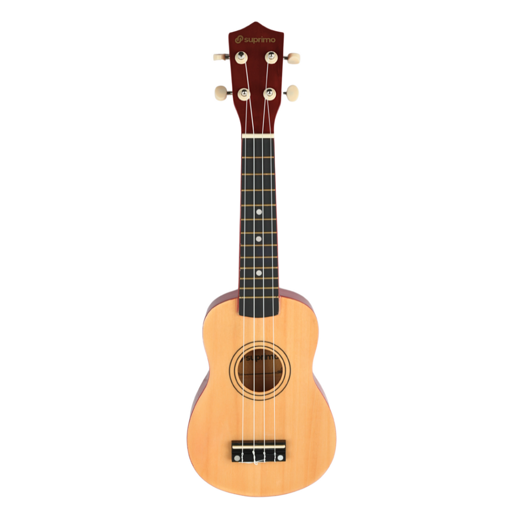 Soprano-ukulele; luonnollinen puu