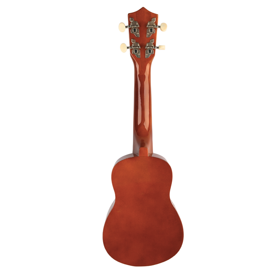 Soprano-ukulele; luonnollinen puu
