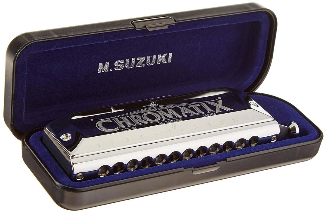 Suzuki SCX-48 12-reikäinen Kromatinen Harmonikat (C)