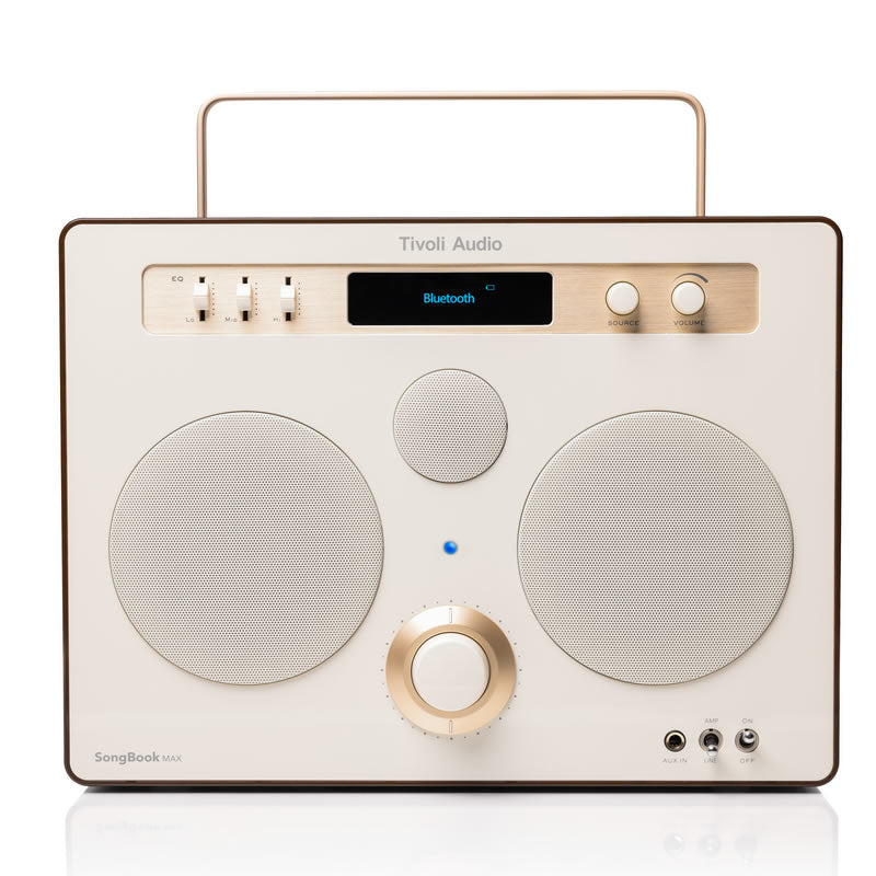 Tivoli Audio Song Book MAX Bluetooth Kaiutin (kerma/ruskea)