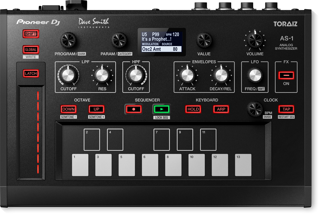 Pioneer DJ TORAIZ AS-1 syntetisaattori