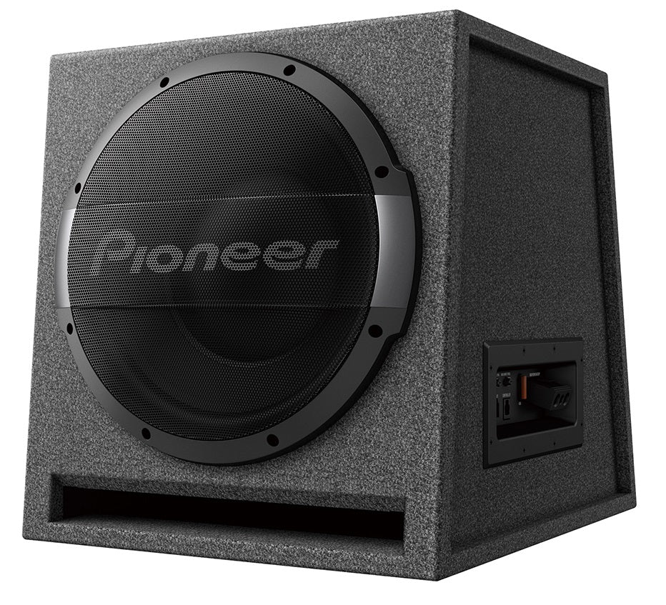 Pioneer TS-WX1210AH Aktiivinen subwoofer, jossa on sisäänrakennettu vahvistin