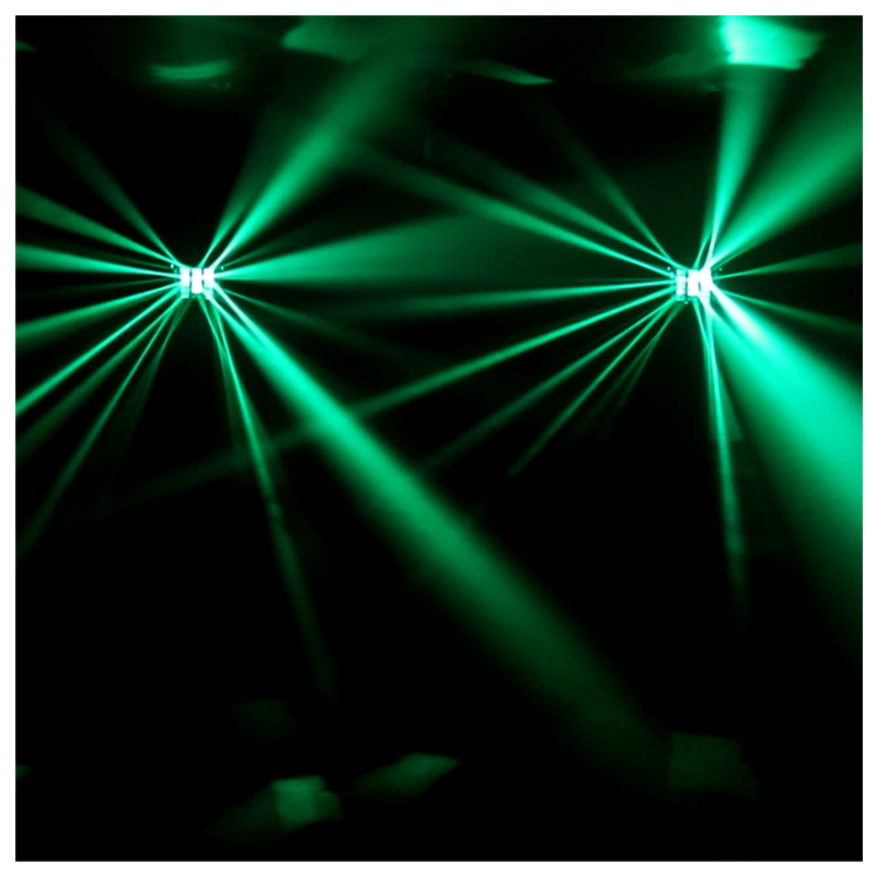 Light4Me Turbo Derby 4-in-1 – RGBW, UV, strobe & laser