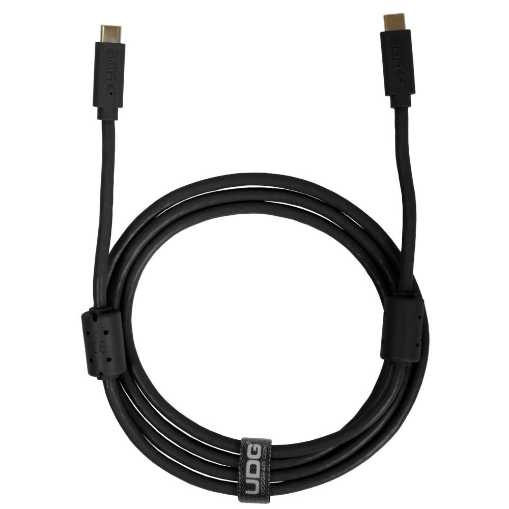UDG Ultimate Kaapeli USB 3.2 C-C Musta Suora 1,5m