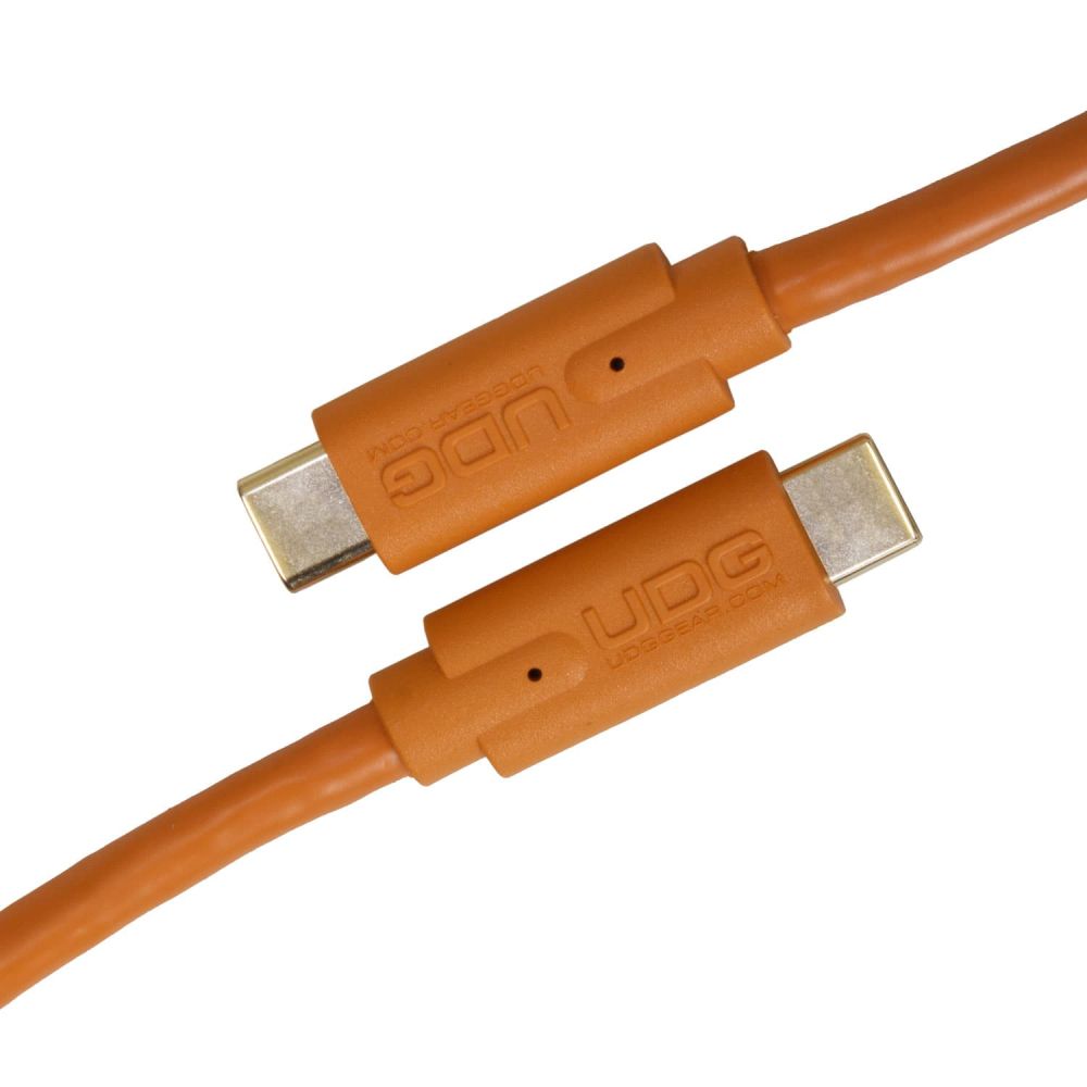 UDG Ultimate kaapeli USB 3.2 C-C oranssi suora 1,5m