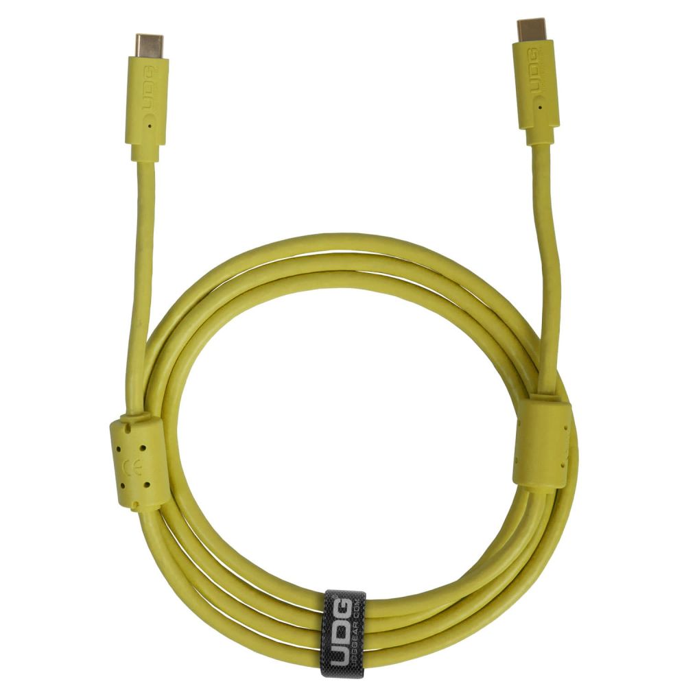 UDG Ultimate Kaapeli USB 3.2 C-C Keltainen Suora 1,5m