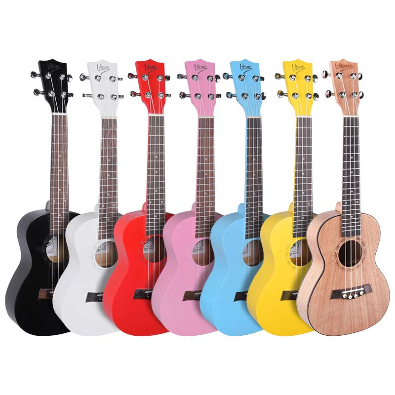 V-TONE UK23 WOOD 23" akustisk koncertukulele + cover