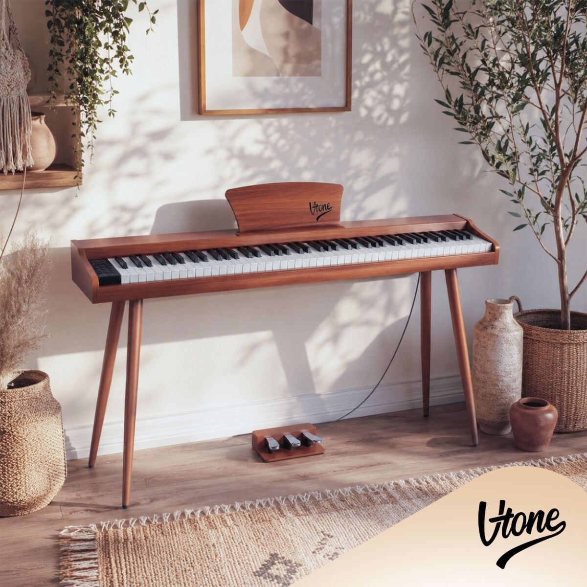 Grooveland DDP-140 Sähköpiano (Mørk)