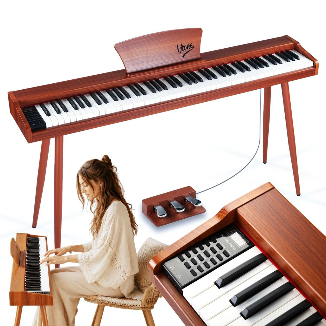 V-TONE BL-130 Sähköpiano (Tumma puu)