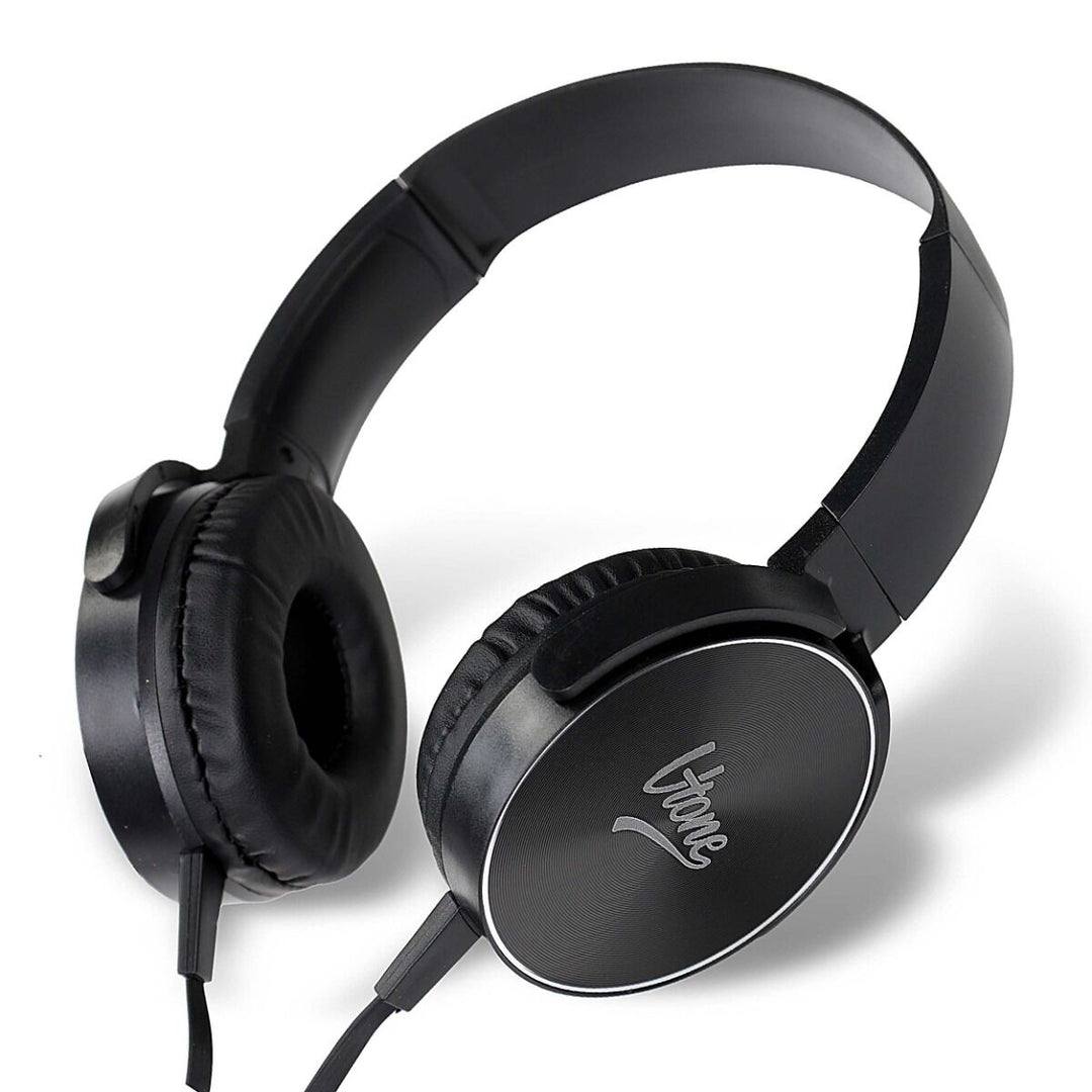 V-TONE ED PRO-1 HP suljetut over-ear-kuulokkeet, musta