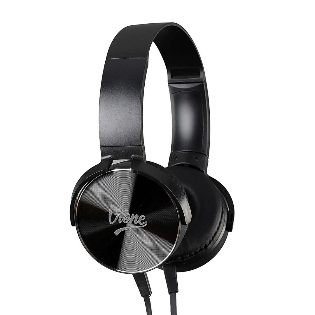 V-TONE ED PRO-1 HP suljetut over-ear-kuulokkeet, musta