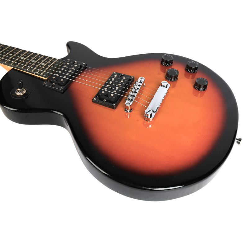 V-Tone ESLP39 SB 4/4 Les Paul sähkökitara-sarja vahvistimen kanssa, Sunburst