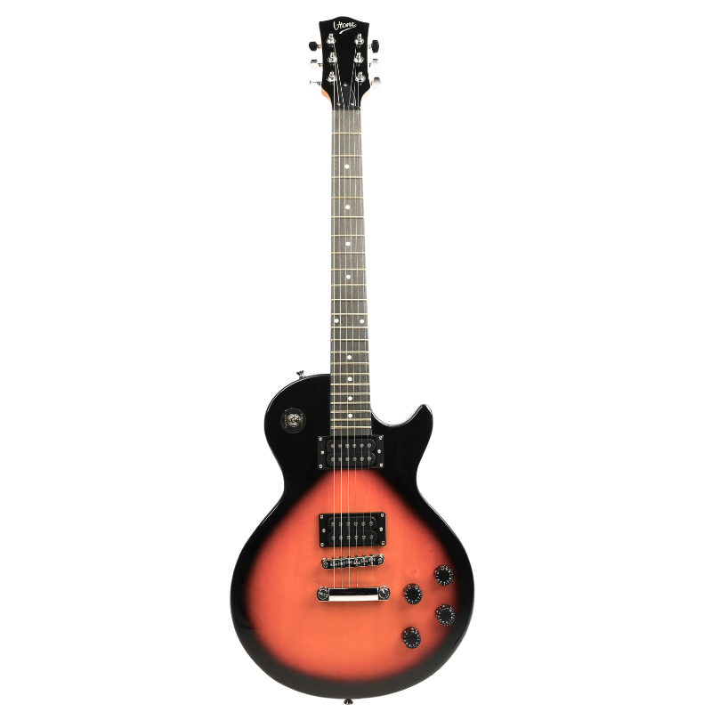 V-Tone ESLP39 SB 4/4 Les Paul sähkökitara-sarja vahvistimen kanssa, Sunburst