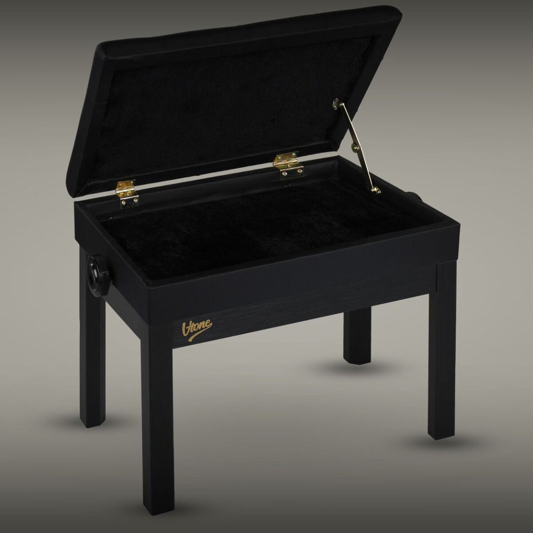 V-TONE PB2 BK Pianopenkki – Säädettävä 49–57 cm