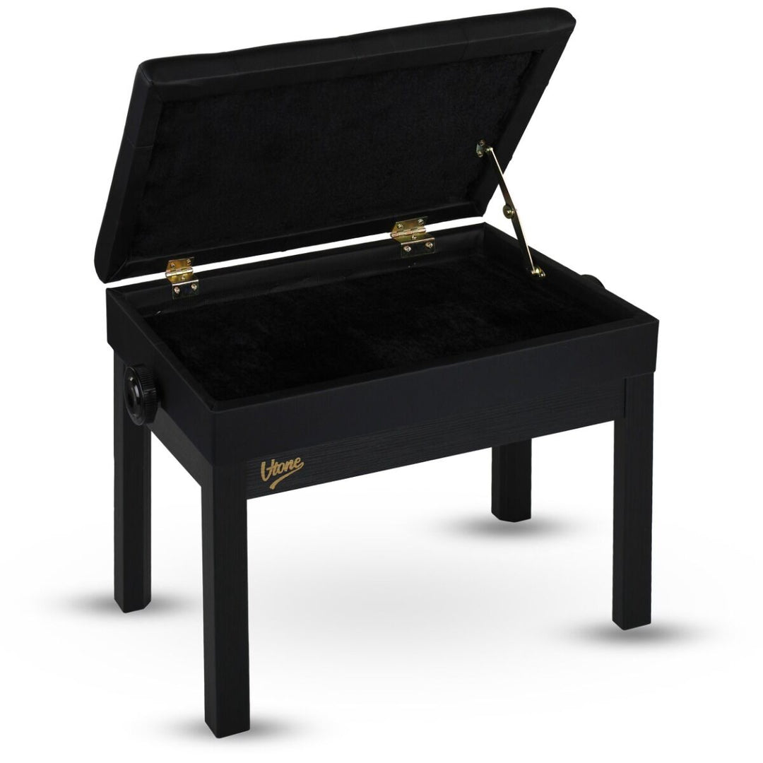 V-TONE PB2 BK Pianopenkki – Säädettävä 49–57 cm