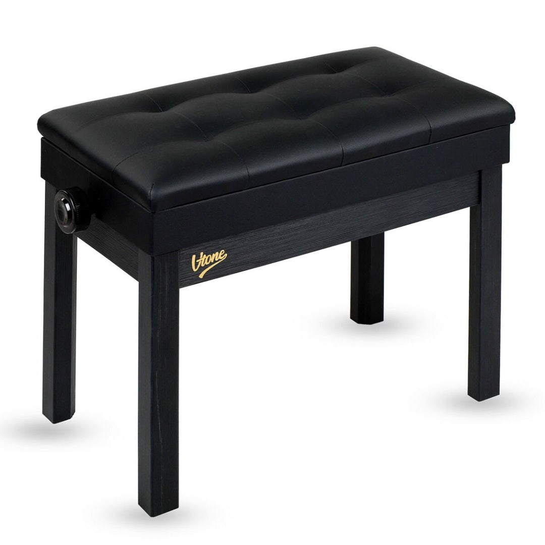 V-TONE PB2 BK Pianopenkki – Säädettävä 49–57 cm
