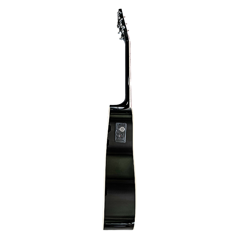 V-TONE VEAG1 CE BK elektro-akustinen kitarat 4/4 dreadnought cutaway Black