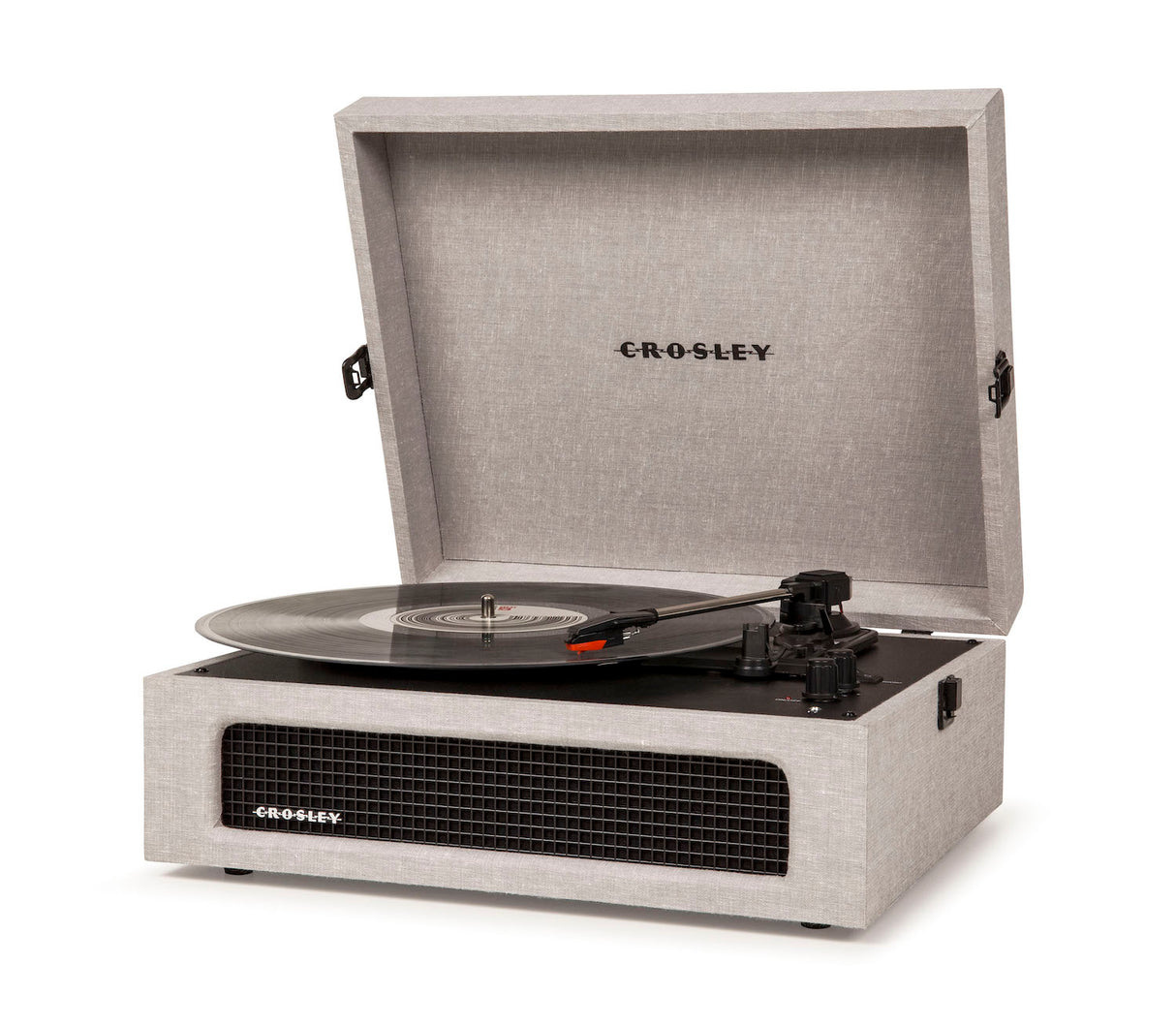 Crosley Voyager-kääntöpöytä Kaksisuuntainen Bluetooth (harmaa)