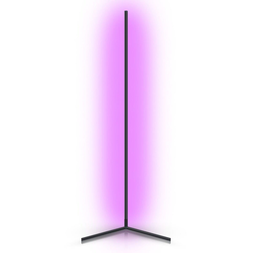 LIGHT4ME SEINÄTOLPPA 1 kulma seisova lattiavalaisin