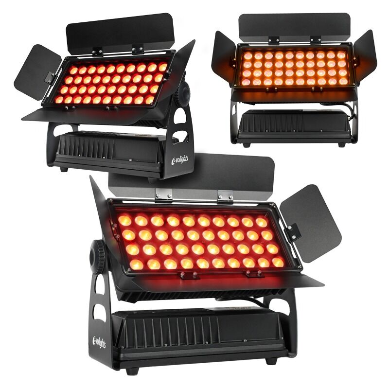 Evolights 40x10W RGBW Seinä washer - IP65