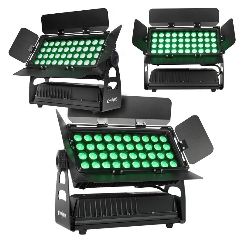 Evolights 40x10W RGBW Seinä washer - IP65