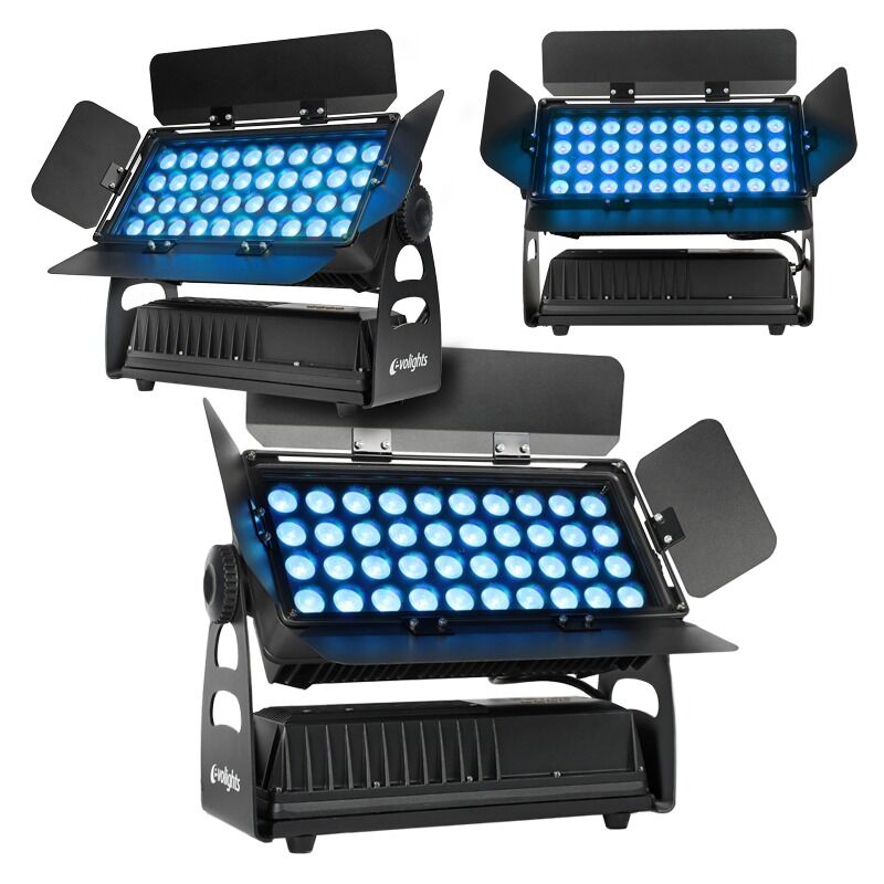 Evolights 40x10W RGBW Seinä washer - IP65