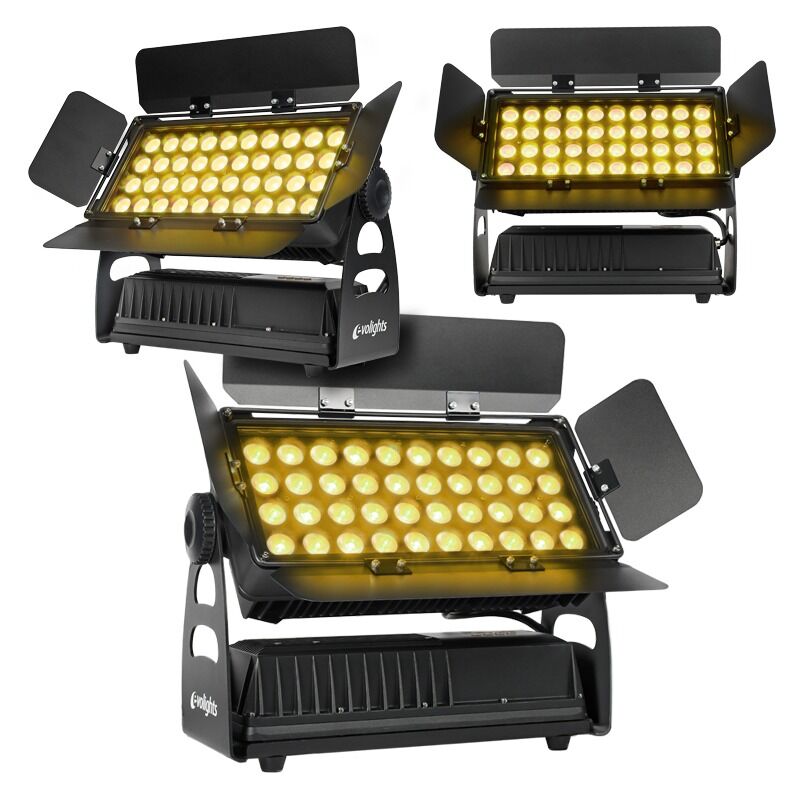 Evolights 40x10W RGBW Seinä washer - IP65