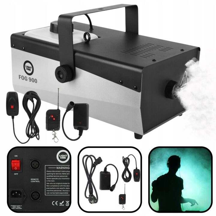 Light4Me Fog 900 V2 Fog Machine 900W