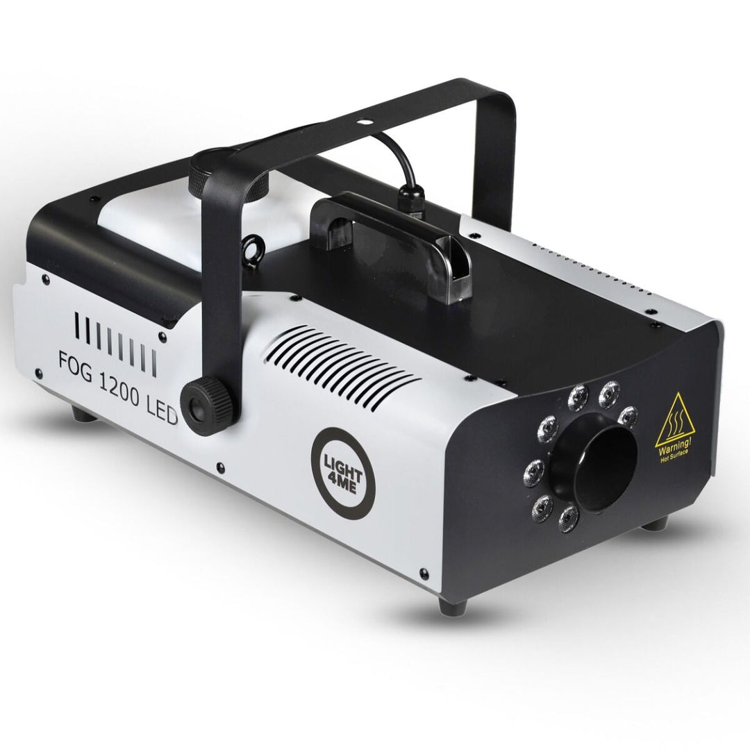 Light4Me Fog 1200 LED Fog Machine 1200W med RGB LED & DMX