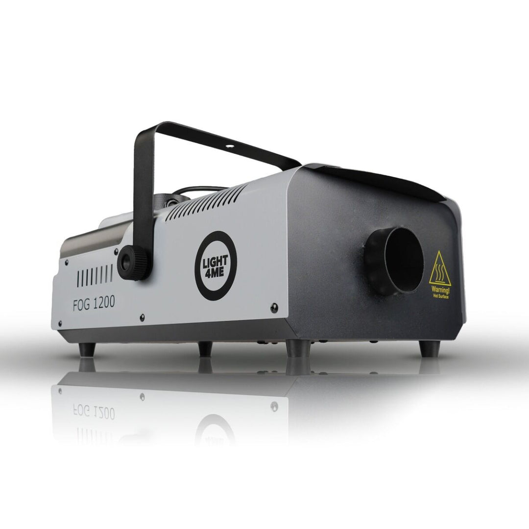 Light4Me Fog 1200 savukone 1200W med Trådløs & Kablet Fjernbetjening