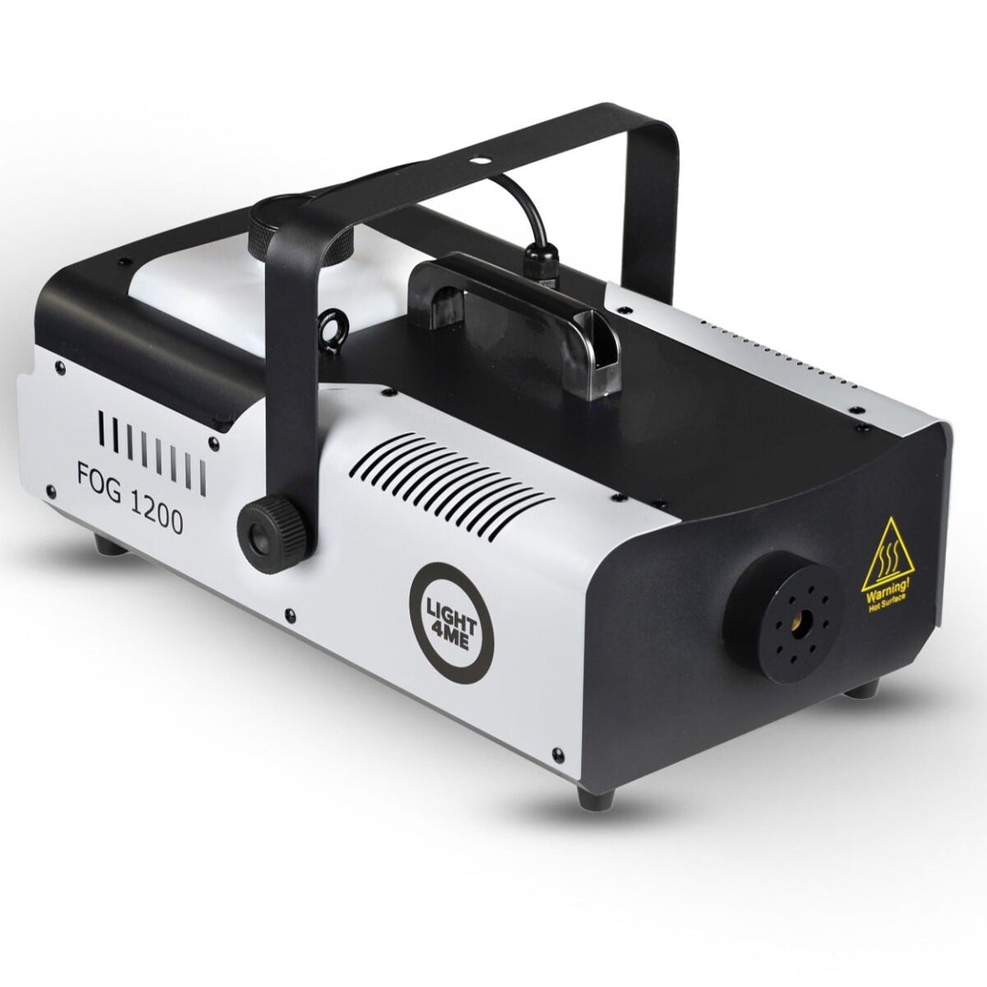 Light4Me Fog 1200 savukone 1200W med Trådløs & Kablet Fjernbetjening