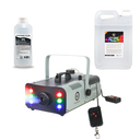Light4Me FM 1500 LED Fog Machine 1500 W Bundle