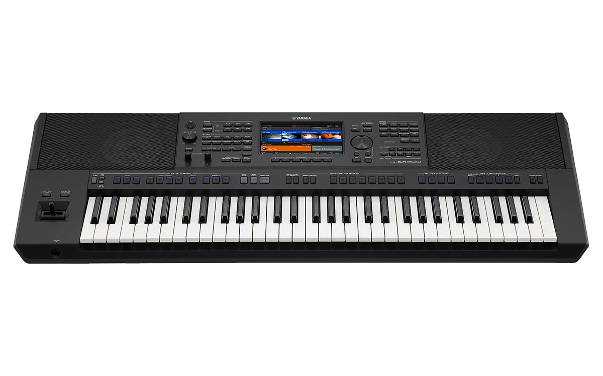 Yamaha PSR-SX900 Keyboard (musta)