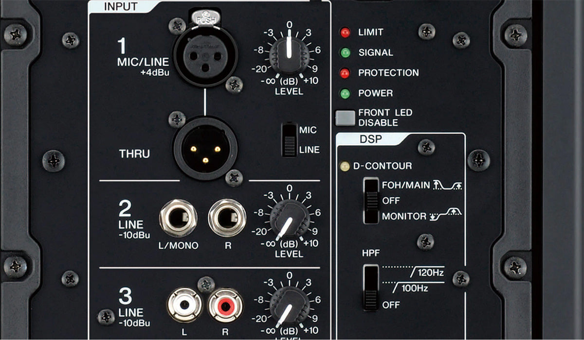 Yamaha DXR8 MKII aktiivinen PA-kaiutin