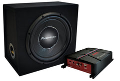 Vahvistin-/subwoofer-setti