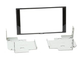 2-DIN runko Nissanille (Piano Black)