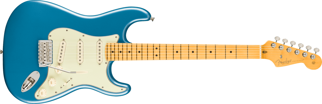 Fender American Professional Classic Stratocaster, vaahteraotelauta, haalistunut Lake Placid Blue